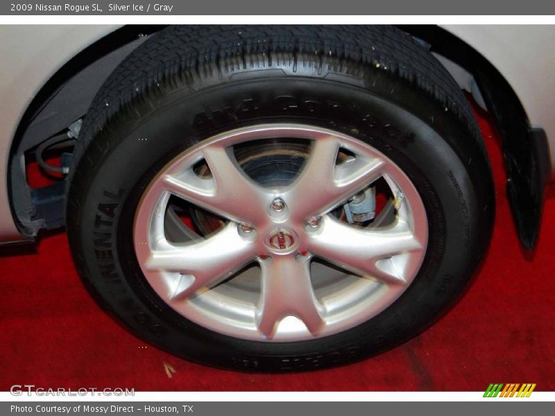 Silver Ice / Gray 2009 Nissan Rogue SL