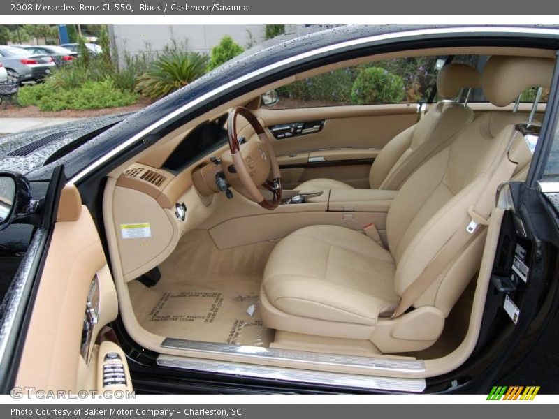 Black / Cashmere/Savanna 2008 Mercedes-Benz CL 550