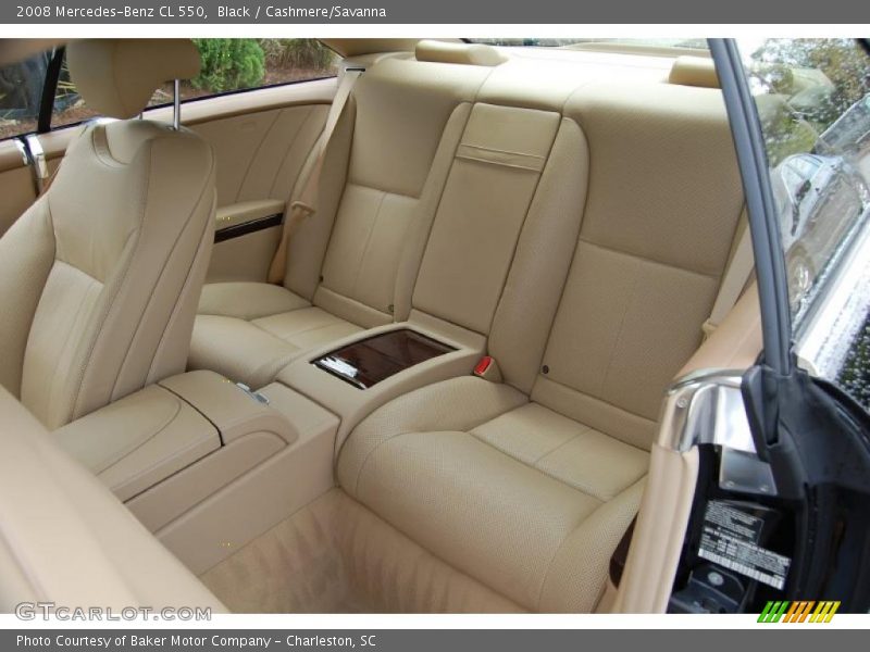 Black / Cashmere/Savanna 2008 Mercedes-Benz CL 550