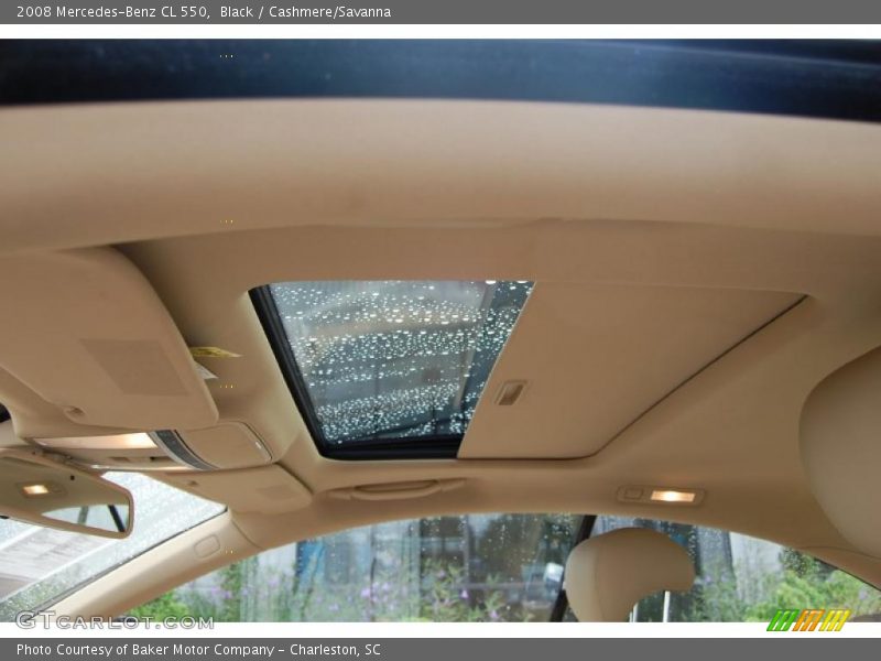 Black / Cashmere/Savanna 2008 Mercedes-Benz CL 550