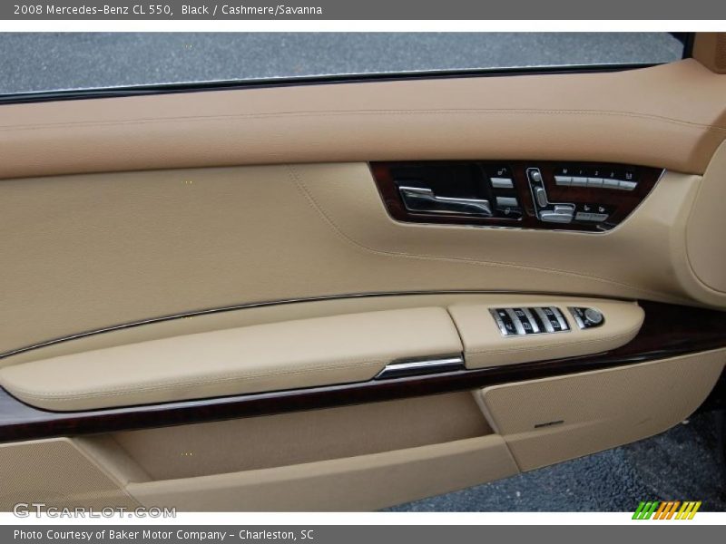 Black / Cashmere/Savanna 2008 Mercedes-Benz CL 550