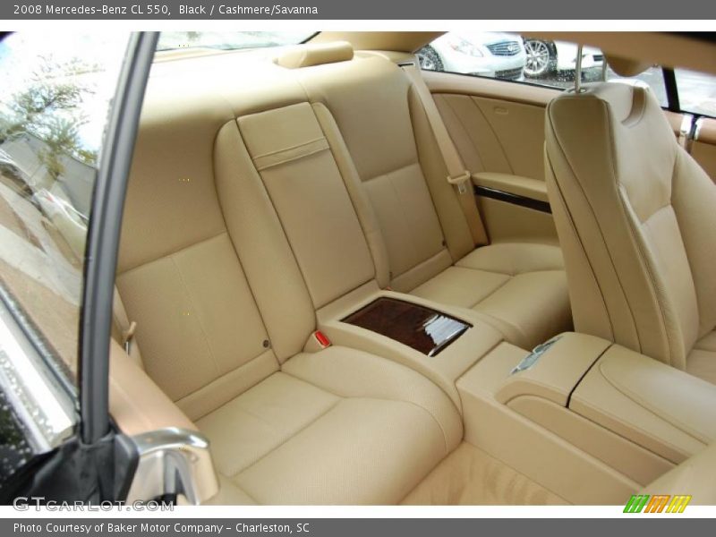 Black / Cashmere/Savanna 2008 Mercedes-Benz CL 550