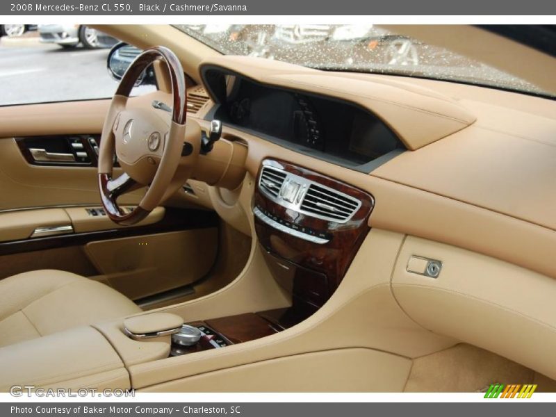 Black / Cashmere/Savanna 2008 Mercedes-Benz CL 550