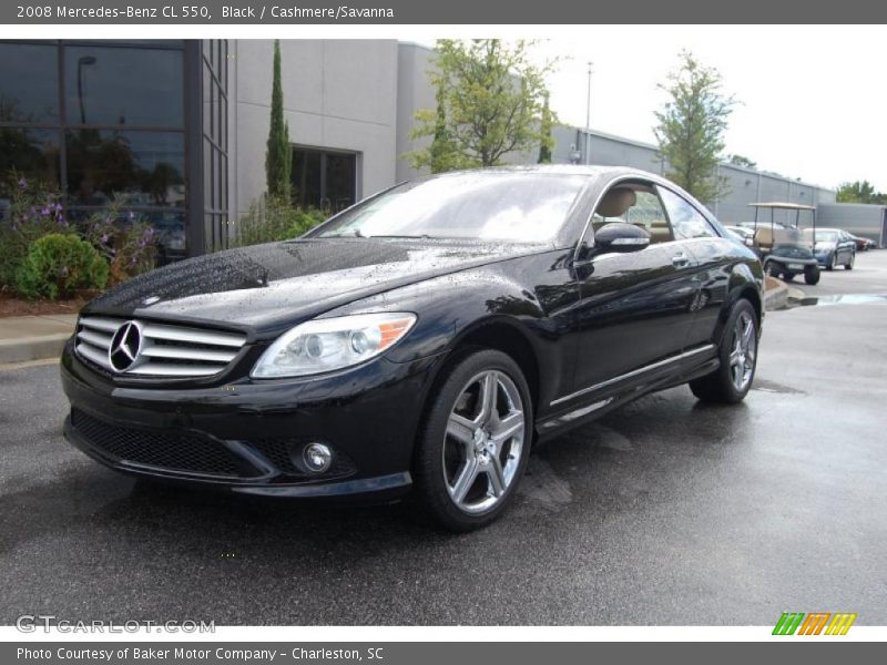 Black / Cashmere/Savanna 2008 Mercedes-Benz CL 550