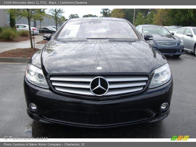 Black / Cashmere/Savanna 2008 Mercedes-Benz CL 550