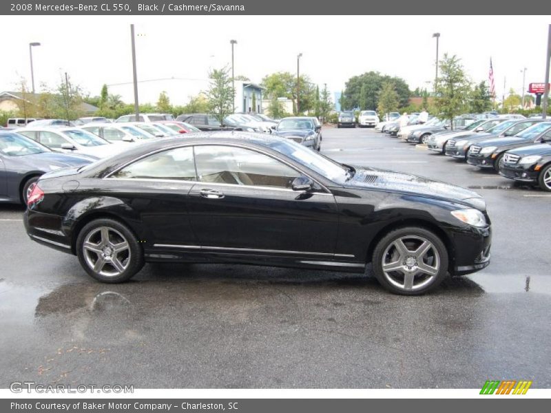 Black / Cashmere/Savanna 2008 Mercedes-Benz CL 550