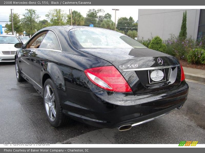 Black / Cashmere/Savanna 2008 Mercedes-Benz CL 550