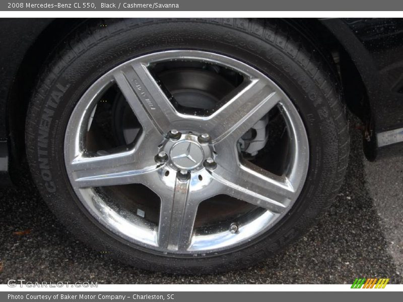 Black / Cashmere/Savanna 2008 Mercedes-Benz CL 550