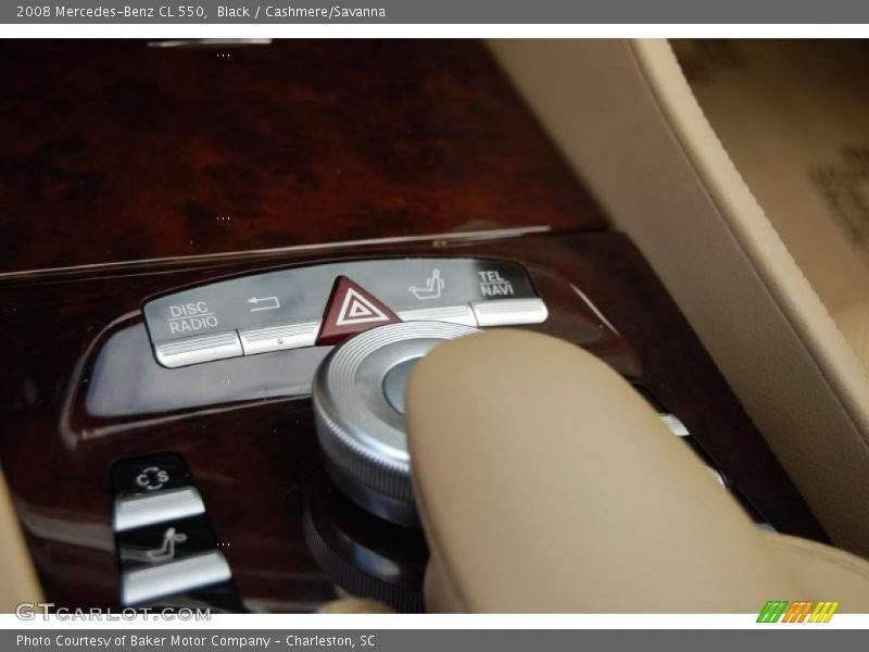 Black / Cashmere/Savanna 2008 Mercedes-Benz CL 550