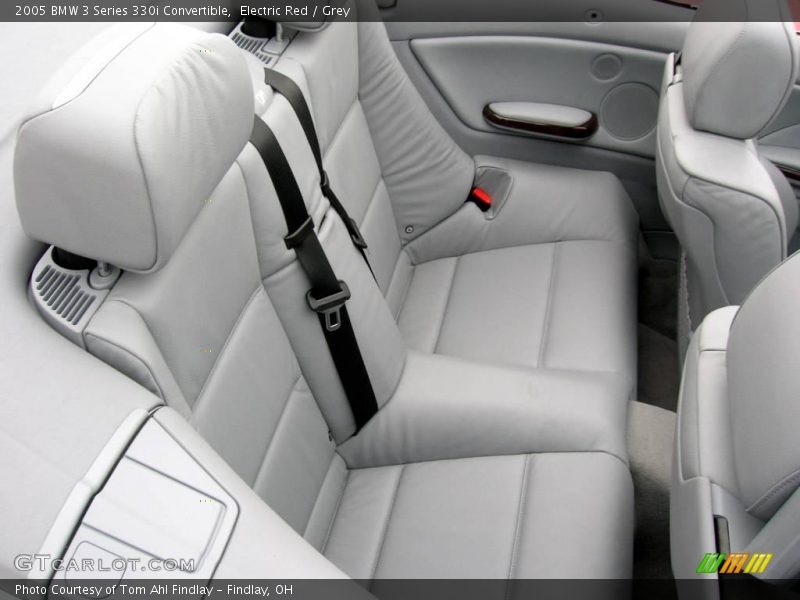 Electric Red / Grey 2005 BMW 3 Series 330i Convertible