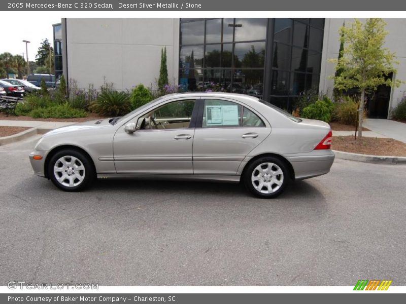 Desert Silver Metallic / Stone 2005 Mercedes-Benz C 320 Sedan