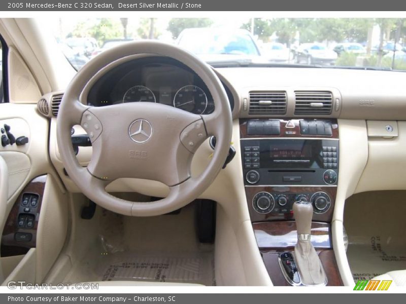 Desert Silver Metallic / Stone 2005 Mercedes-Benz C 320 Sedan