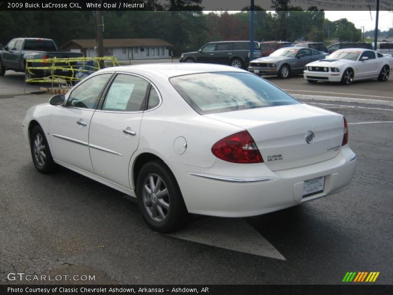 White Opal / Neutral 2009 Buick LaCrosse CXL