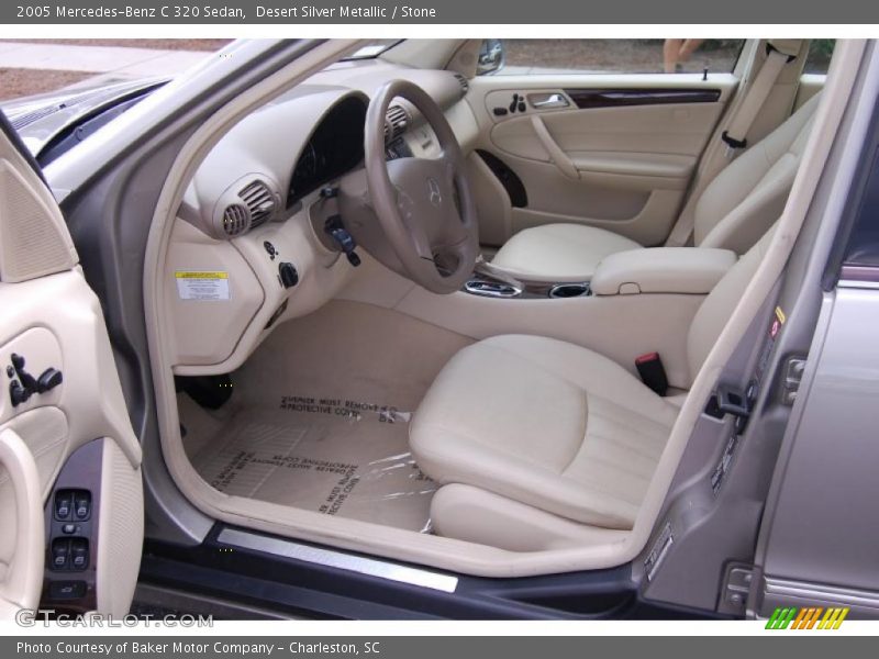 Desert Silver Metallic / Stone 2005 Mercedes-Benz C 320 Sedan