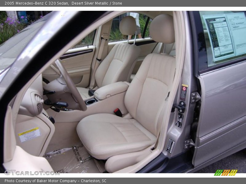 Desert Silver Metallic / Stone 2005 Mercedes-Benz C 320 Sedan