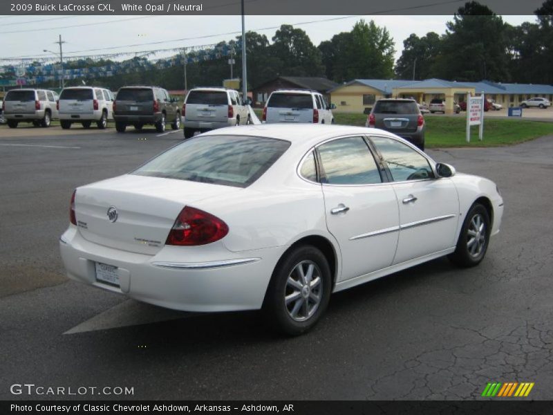 White Opal / Neutral 2009 Buick LaCrosse CXL