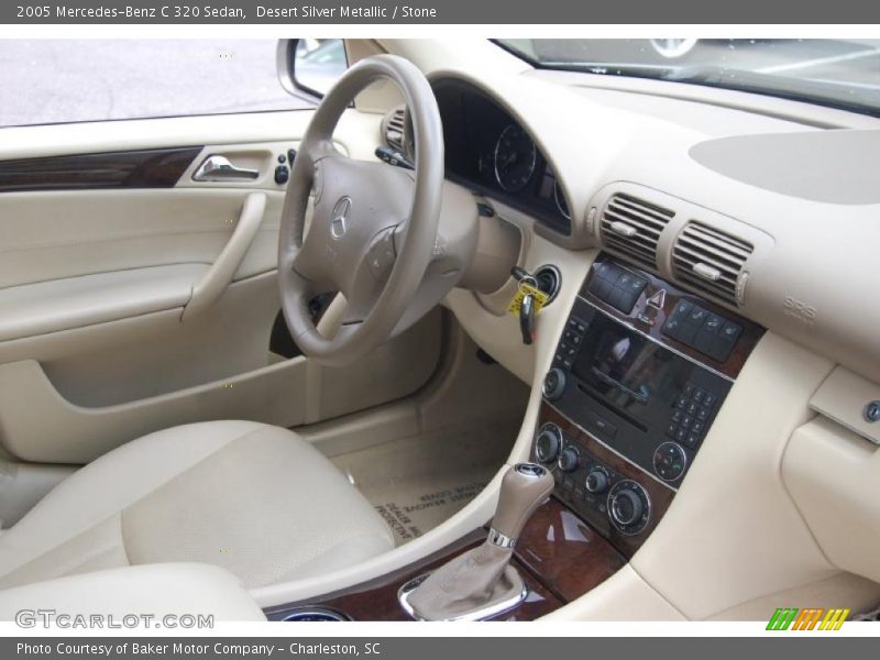 Desert Silver Metallic / Stone 2005 Mercedes-Benz C 320 Sedan