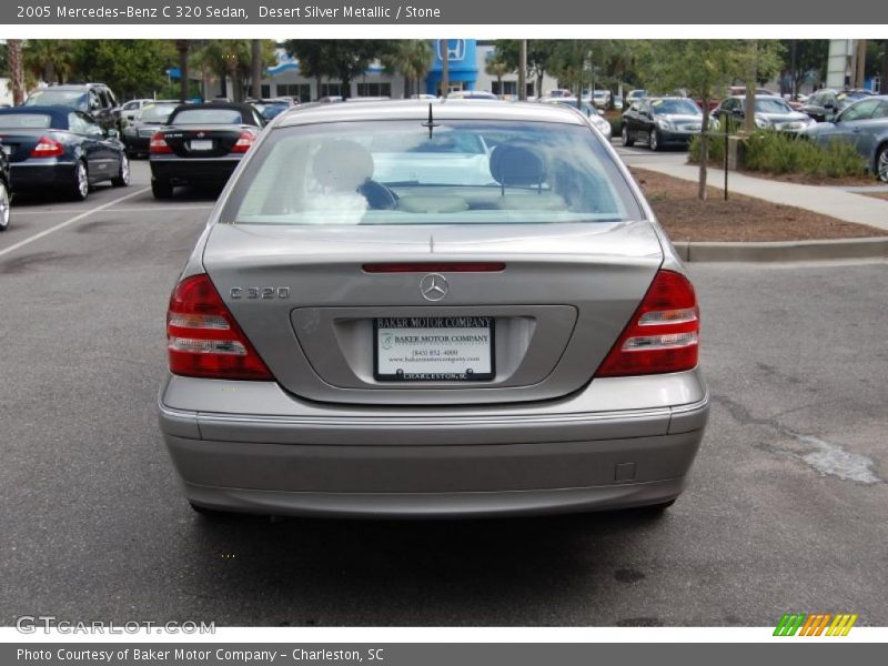 Desert Silver Metallic / Stone 2005 Mercedes-Benz C 320 Sedan