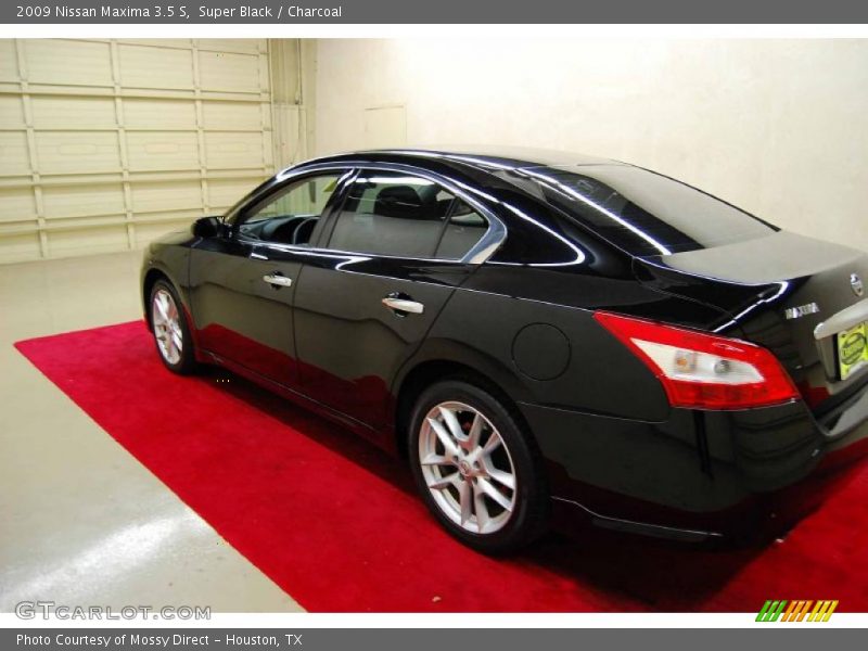 Super Black / Charcoal 2009 Nissan Maxima 3.5 S