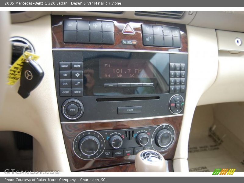 Desert Silver Metallic / Stone 2005 Mercedes-Benz C 320 Sedan