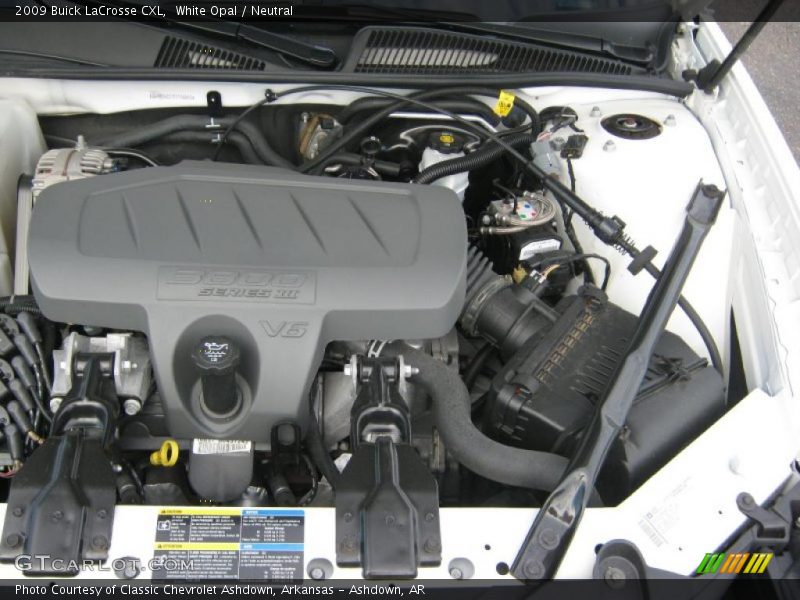 White Opal / Neutral 2009 Buick LaCrosse CXL