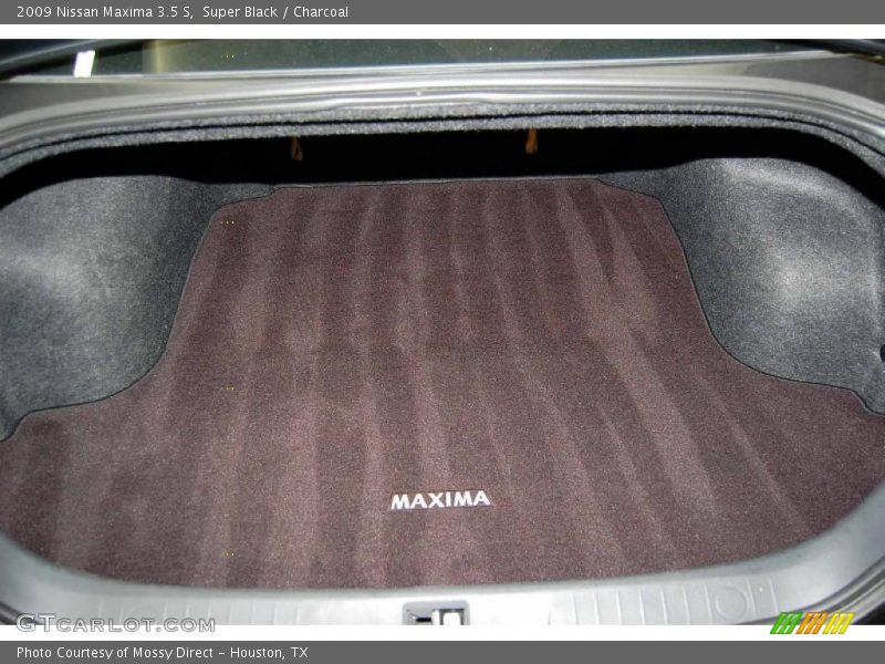 Super Black / Charcoal 2009 Nissan Maxima 3.5 S