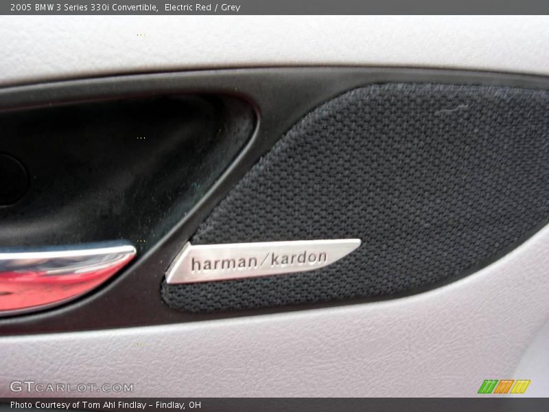 Electric Red / Grey 2005 BMW 3 Series 330i Convertible