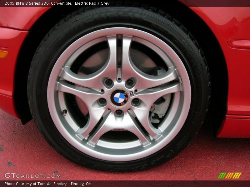 Electric Red / Grey 2005 BMW 3 Series 330i Convertible