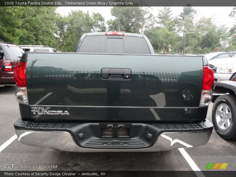 Timberland Green Mica / Graphite Gray 2008 Toyota Tundra Double Cab