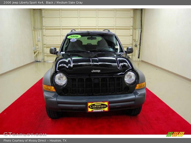 Black / Medium Slate Gray 2006 Jeep Liberty Sport 4x4