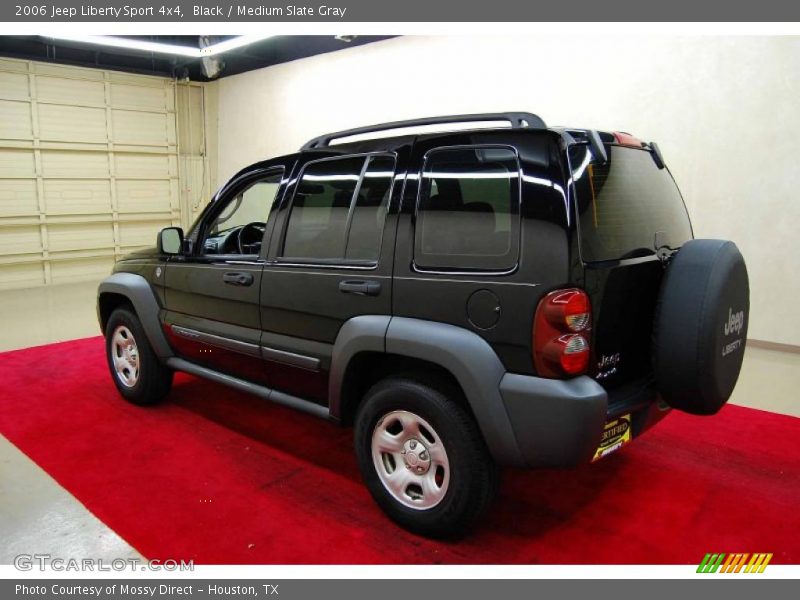 Black / Medium Slate Gray 2006 Jeep Liberty Sport 4x4