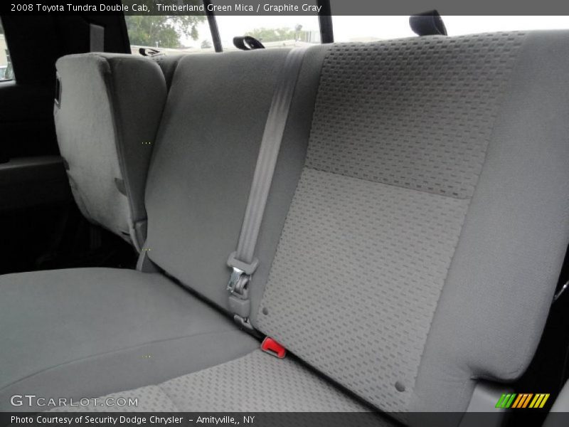 Timberland Green Mica / Graphite Gray 2008 Toyota Tundra Double Cab