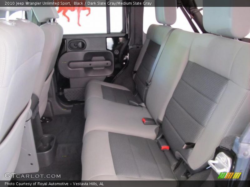 Black / Dark Slate Gray/Medium Slate Gray 2010 Jeep Wrangler Unlimited Sport