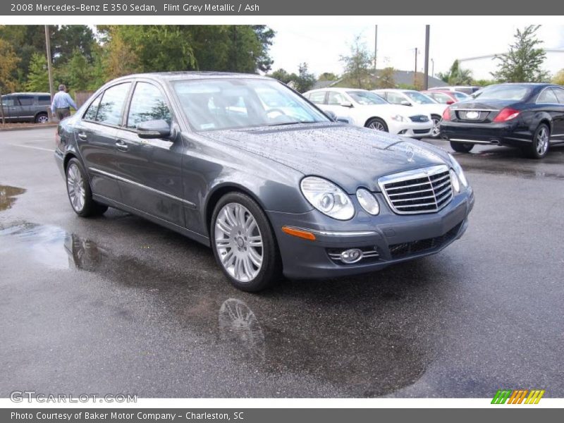 Flint Grey Metallic / Ash 2008 Mercedes-Benz E 350 Sedan