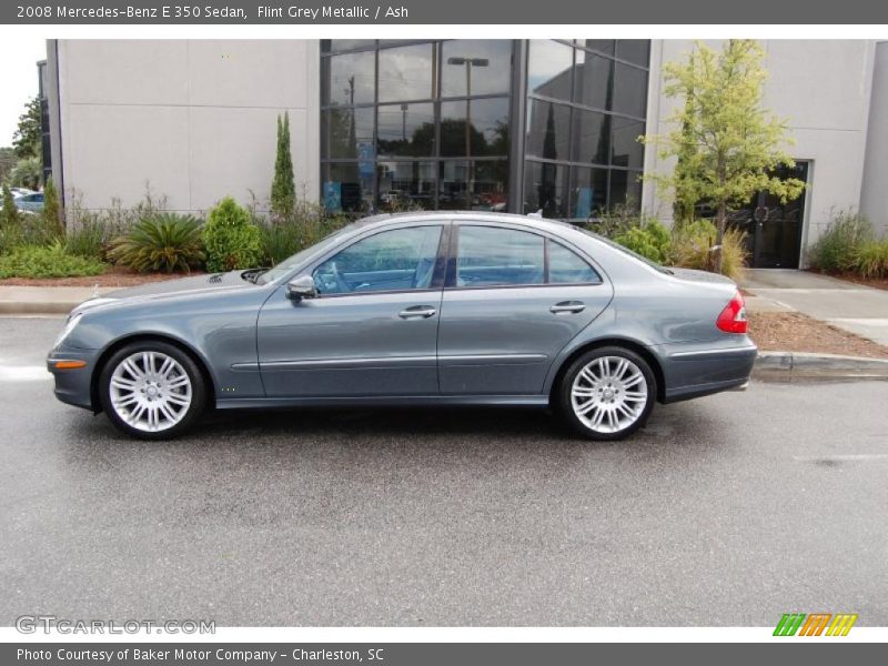 Flint Grey Metallic / Ash 2008 Mercedes-Benz E 350 Sedan