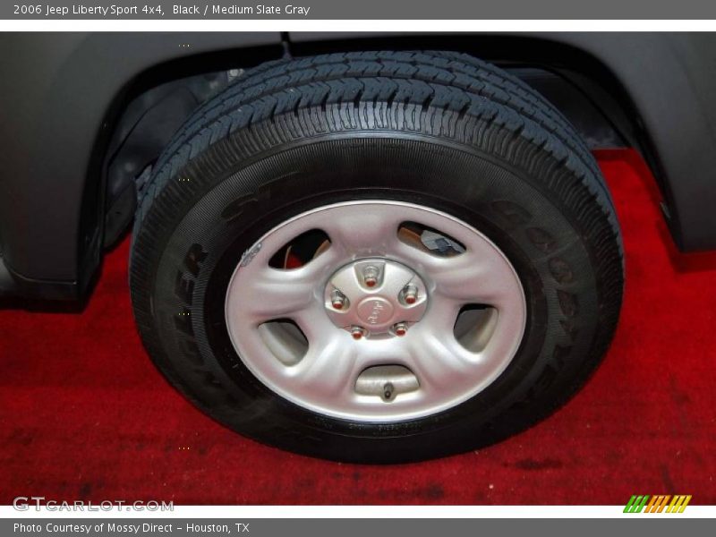 Black / Medium Slate Gray 2006 Jeep Liberty Sport 4x4