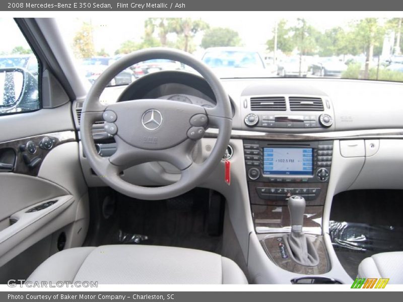 Flint Grey Metallic / Ash 2008 Mercedes-Benz E 350 Sedan