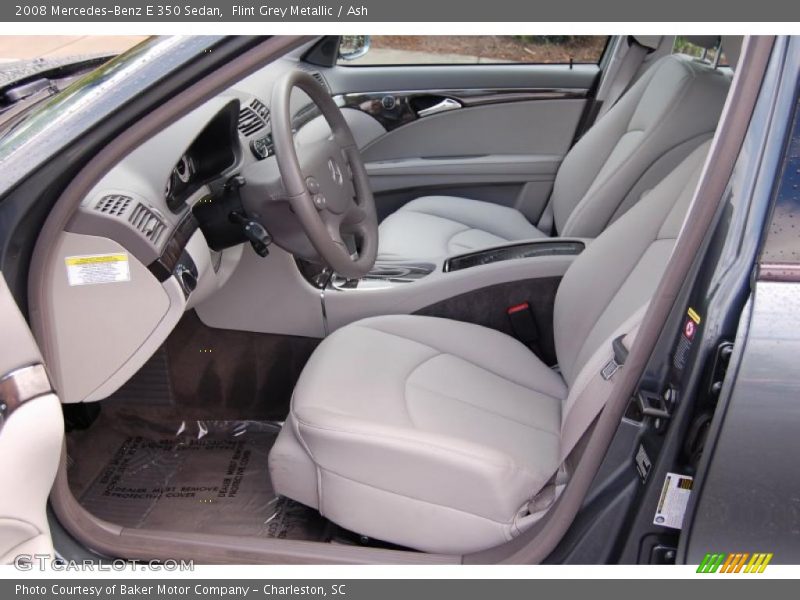 Flint Grey Metallic / Ash 2008 Mercedes-Benz E 350 Sedan