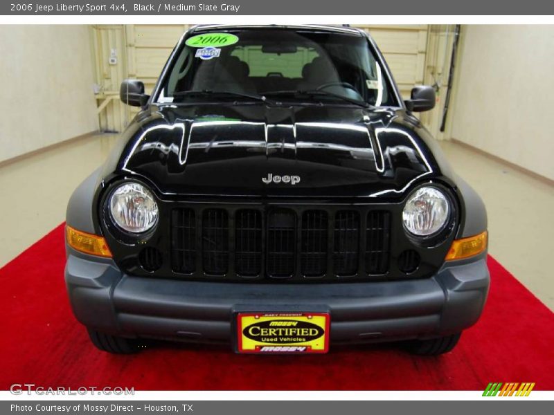 Black / Medium Slate Gray 2006 Jeep Liberty Sport 4x4