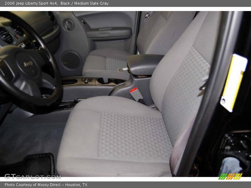 Black / Medium Slate Gray 2006 Jeep Liberty Sport 4x4