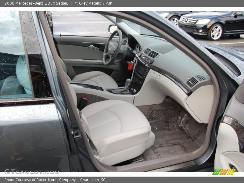 Flint Grey Metallic / Ash 2008 Mercedes-Benz E 350 Sedan
