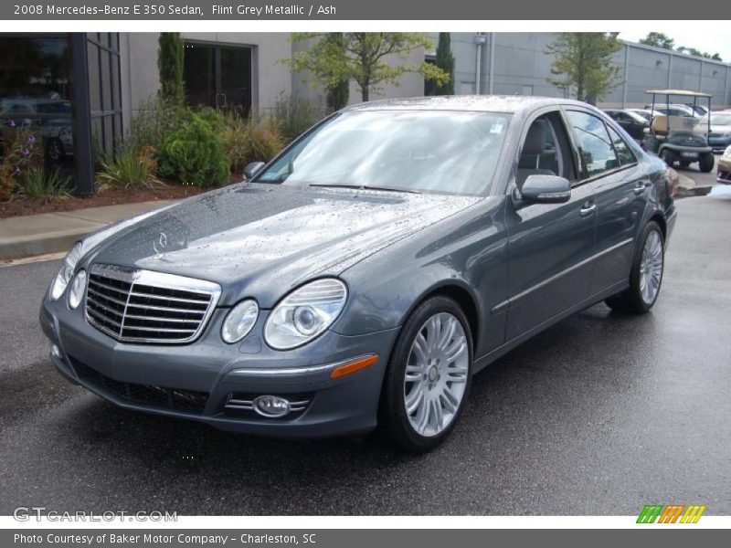 Flint Grey Metallic / Ash 2008 Mercedes-Benz E 350 Sedan