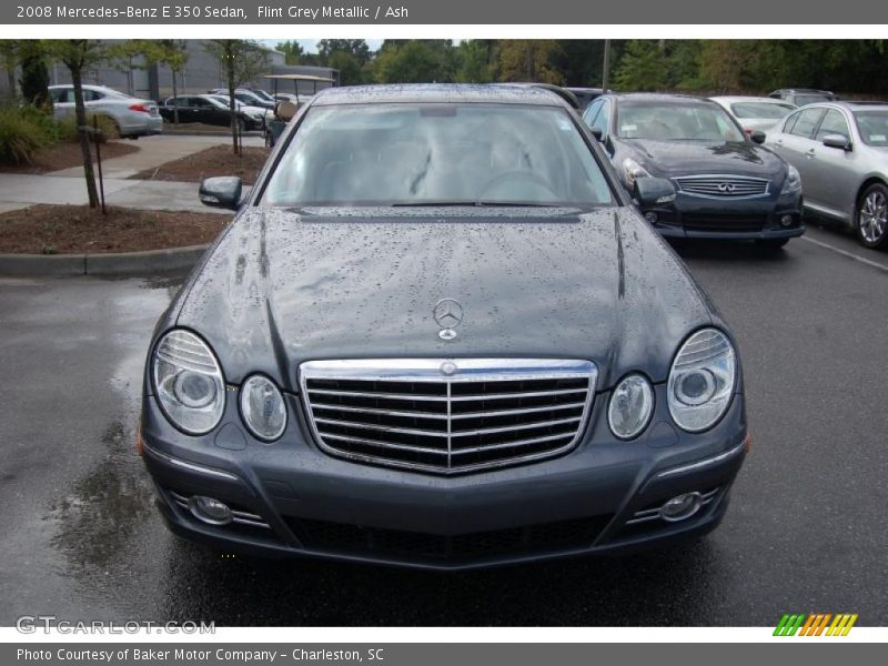 Flint Grey Metallic / Ash 2008 Mercedes-Benz E 350 Sedan