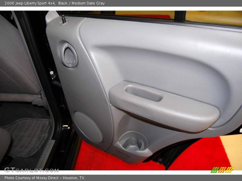Black / Medium Slate Gray 2006 Jeep Liberty Sport 4x4