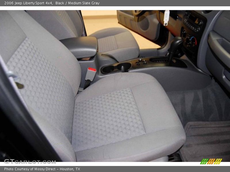 Black / Medium Slate Gray 2006 Jeep Liberty Sport 4x4