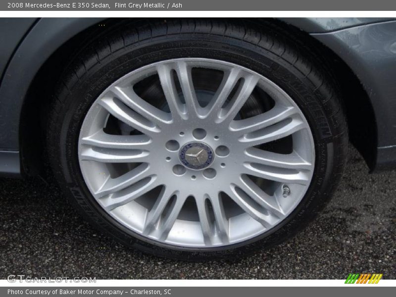 Flint Grey Metallic / Ash 2008 Mercedes-Benz E 350 Sedan