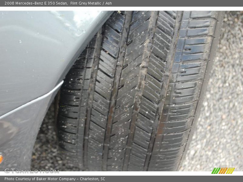 Flint Grey Metallic / Ash 2008 Mercedes-Benz E 350 Sedan
