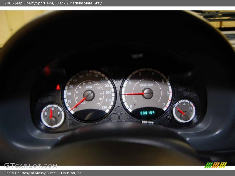 Black / Medium Slate Gray 2006 Jeep Liberty Sport 4x4