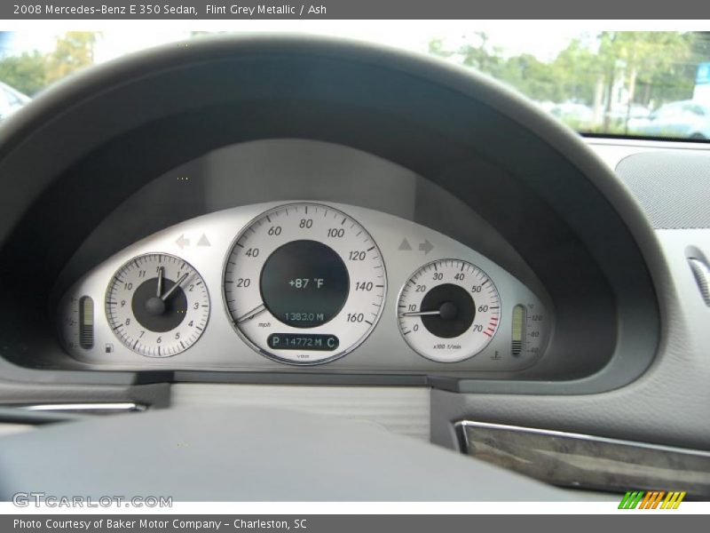 Flint Grey Metallic / Ash 2008 Mercedes-Benz E 350 Sedan