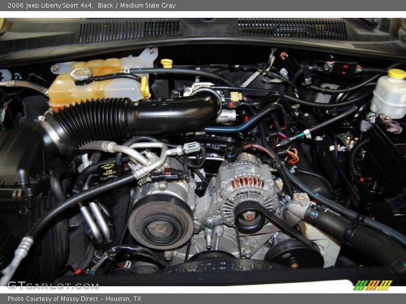 Black / Medium Slate Gray 2006 Jeep Liberty Sport 4x4